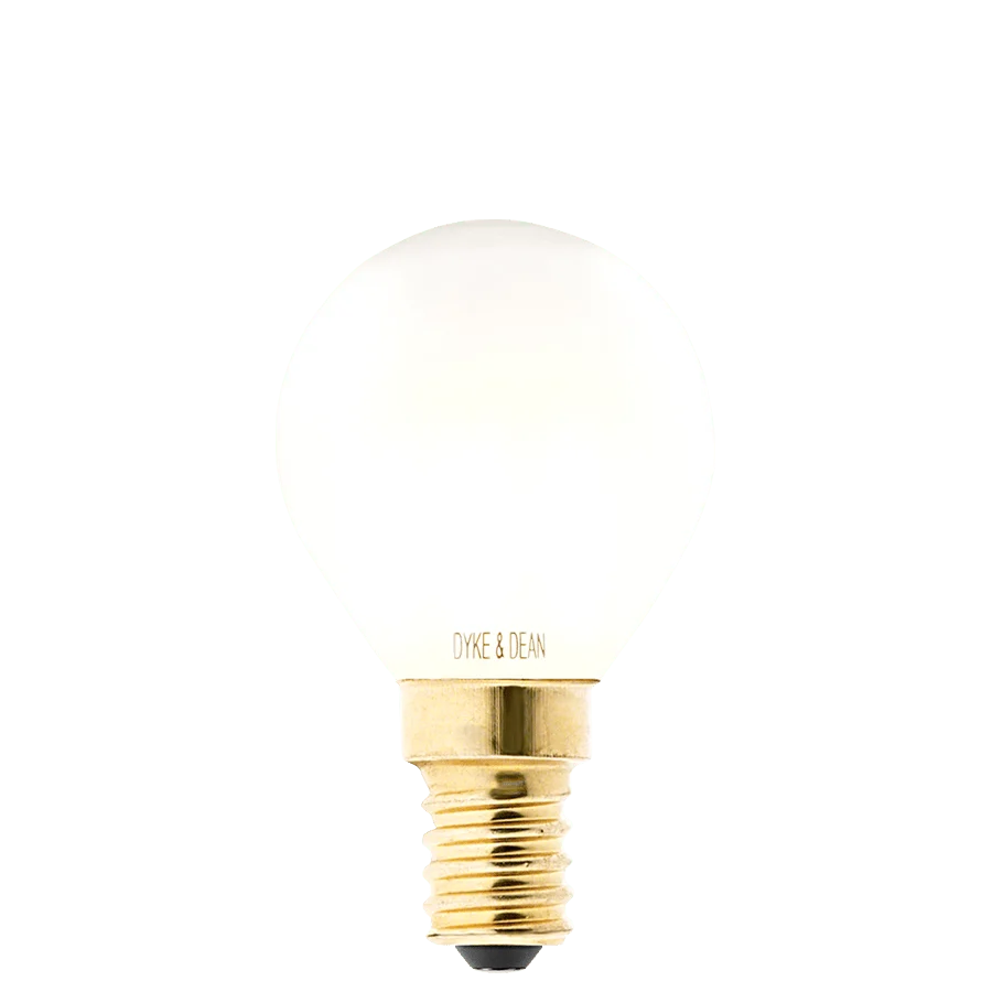 BALLE DE GOLF LED DYKE & DEAN AMPOULE OPALE E14