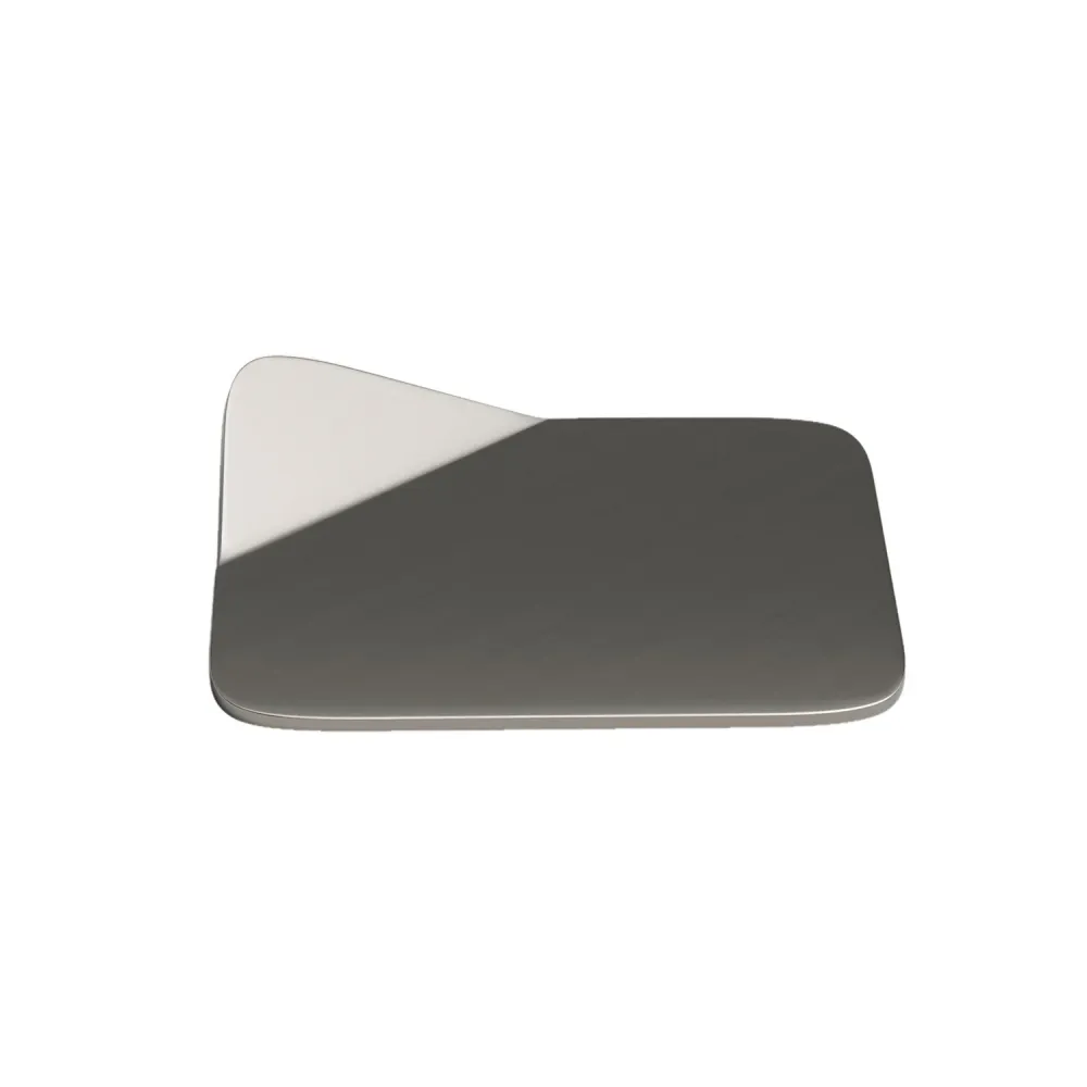 Base métallique pour surfaces planes pour lampe Magnetico! - Titane satiné