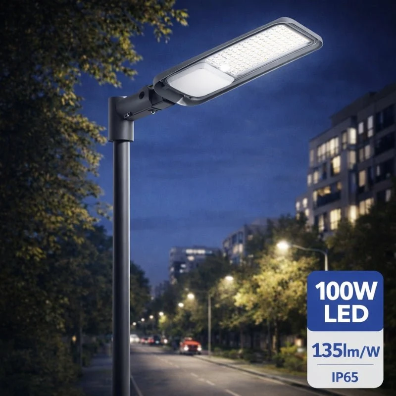 Luminaire LED Urbain 100W IP65 135lm/W Bemko