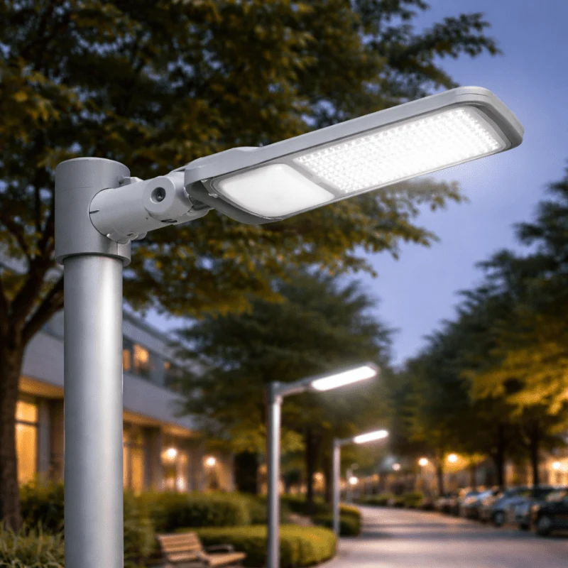 Luminaire LED Urbain 150W IP65 135lm/W avec Détecteur Crépusculaire Bemko