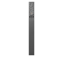Borne Cooper acier gris gm 407360142