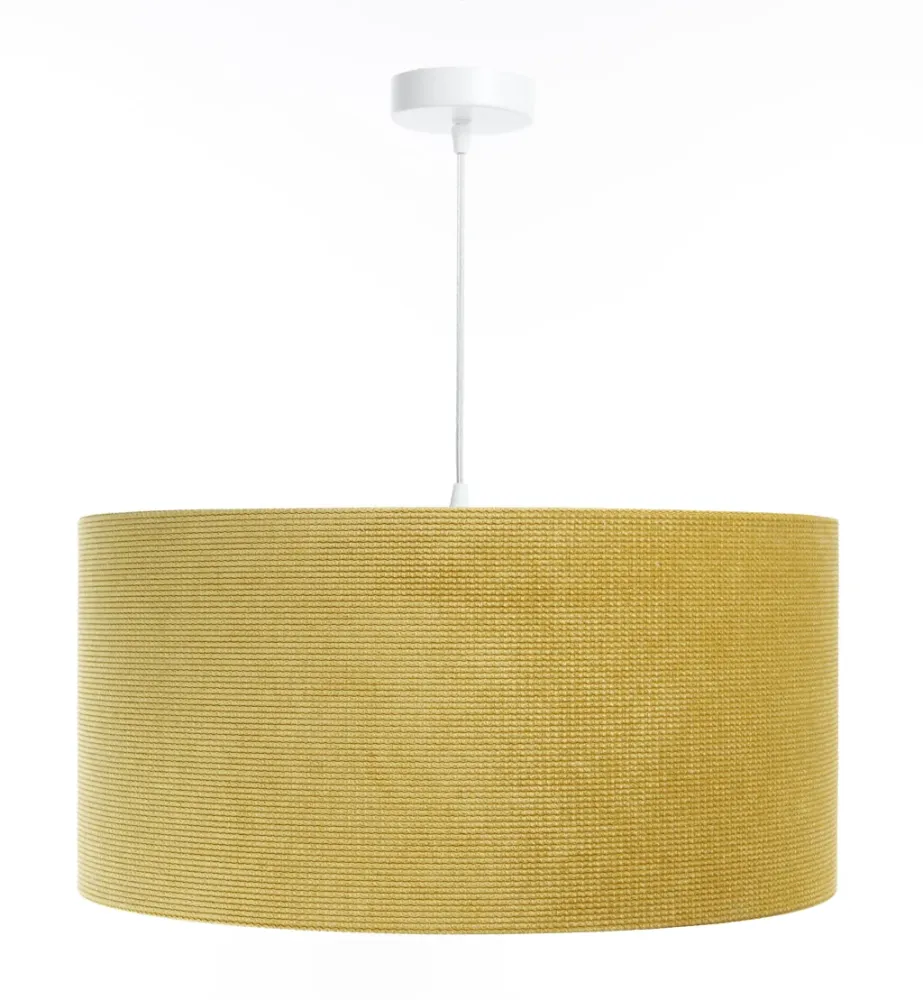 Suspension BPS Koncept Glamour 1L E27 jaune