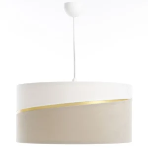 Suspension BPS Koncept Swing 1L E27 beige/crème