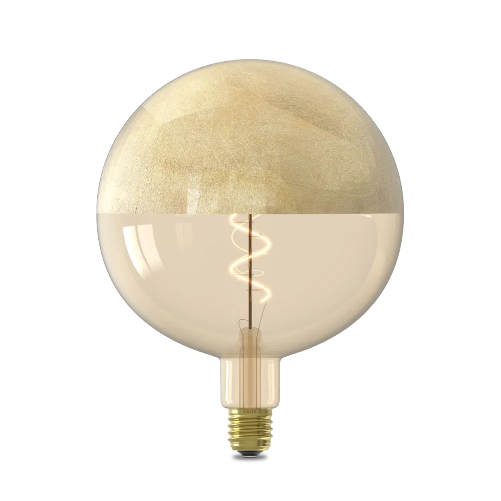 Calex Ampoule LED Miroir Supérieure - E27 - Kalmar - Dorée