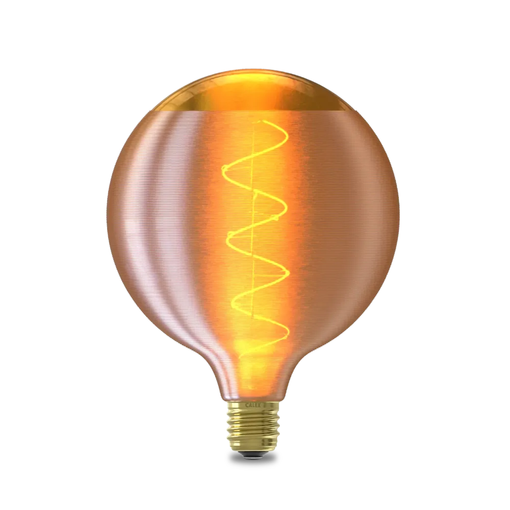 Calex Ampoule LED Silk Series - E27 - G125 - Or