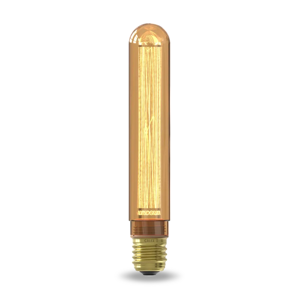 Calex Ampoule LED Série Crown - E27 - T30 - Doré