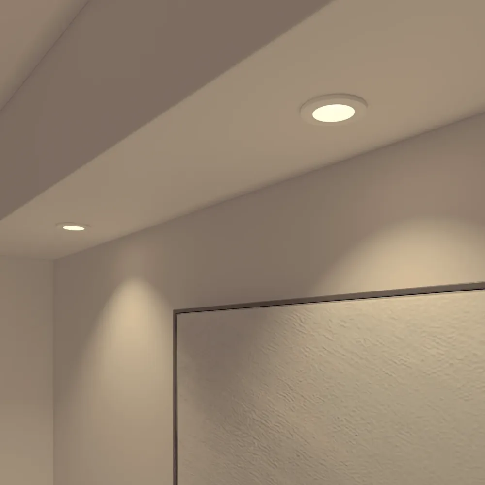 Calex Smart Spot Encastré Halo - RGB + CCT - Blanc