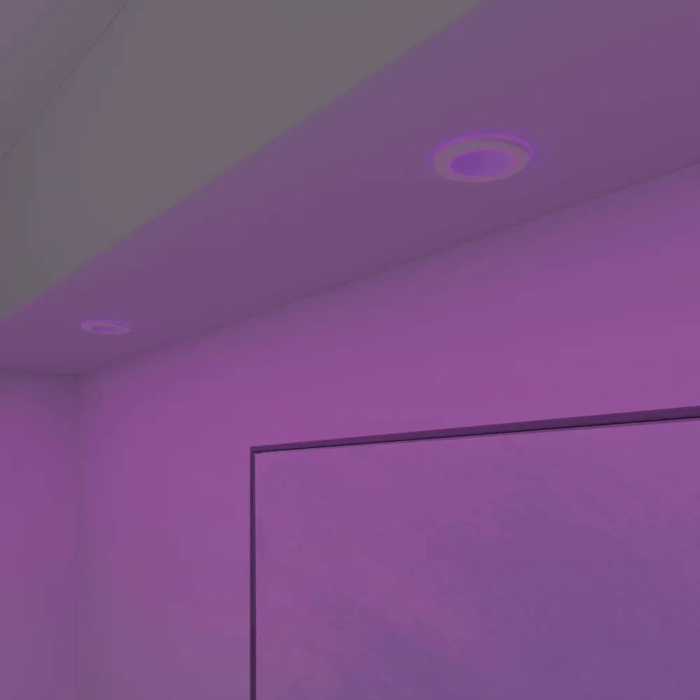Calex Smart Spot Encastré Halo - RGB + CCT - Blanc