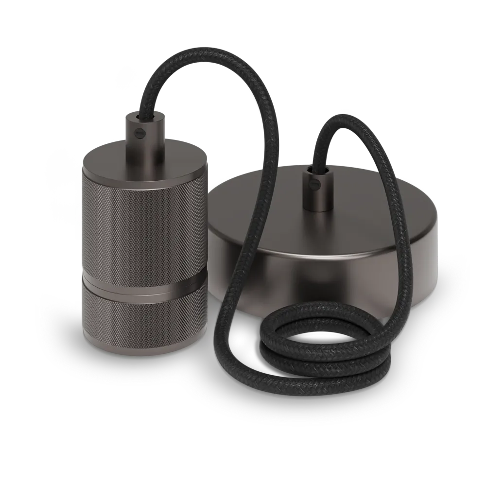 Calex Suspension Luminaire - E27 - Gris