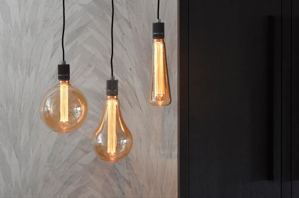 Calex Suspension Luminaire - E27 - Gris