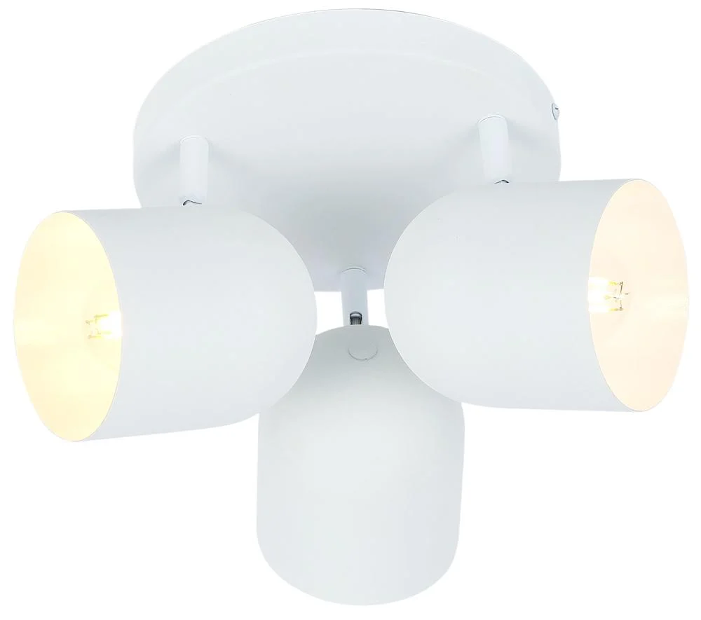 Plafonnier Candellux Azuro 3L E27 D 32cm Grey