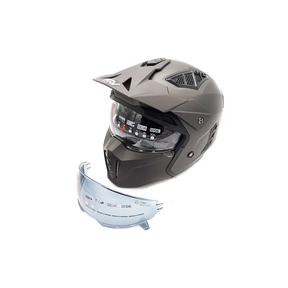 Casque street FRV Bronze Mat (taille S à XL) (M)