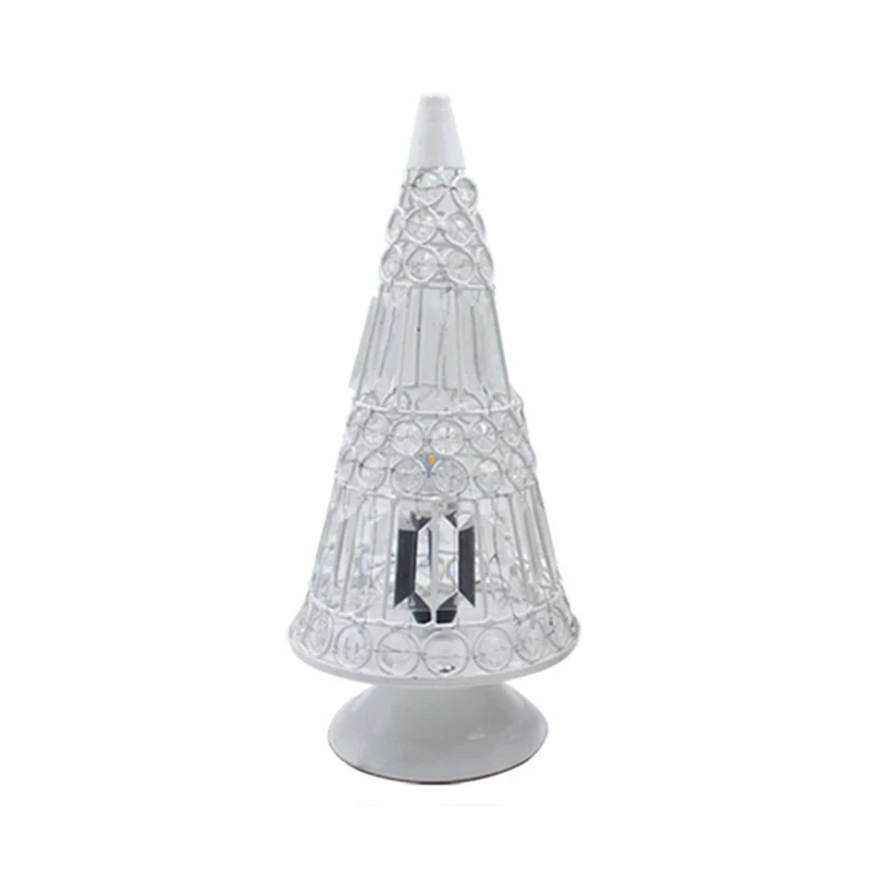 Éclairage de table conique antique, 1 ampoule, lampe de chevet en métal, noir/blanc, pour salon Clearhalo