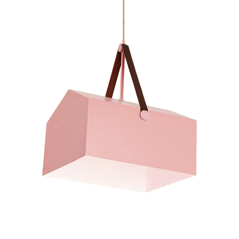 Lampe suspendue en métal de Style nordique, 1 ampoule, luminaire décoratif d'intérieur, idéal pour une salle à manger, un...