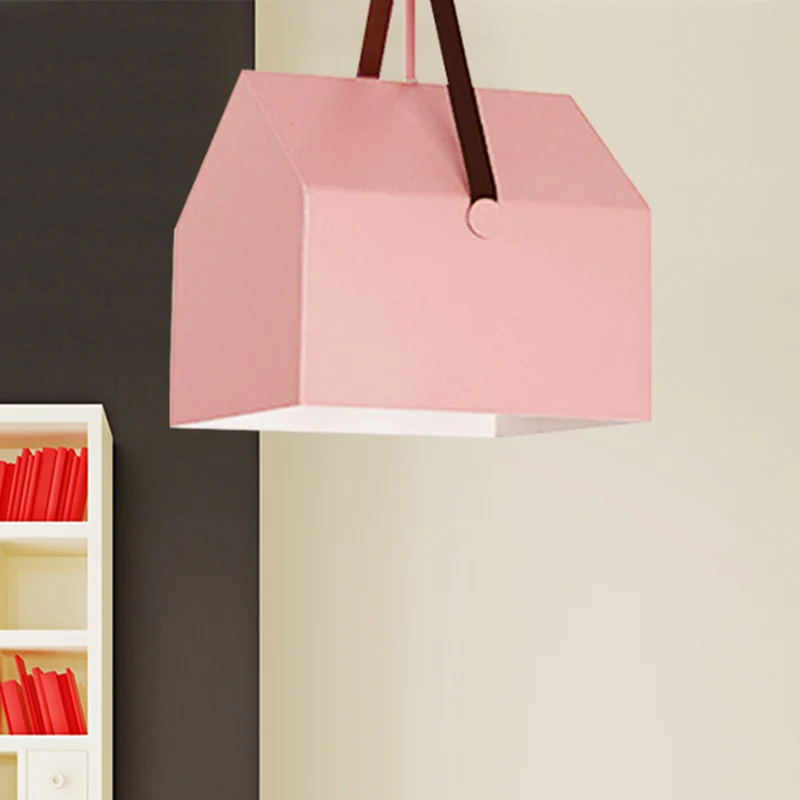 Lampe suspendue en métal de Style nordique, 1 ampoule, luminaire décoratif d'intérieur, idéal pour une salle à manger, un...