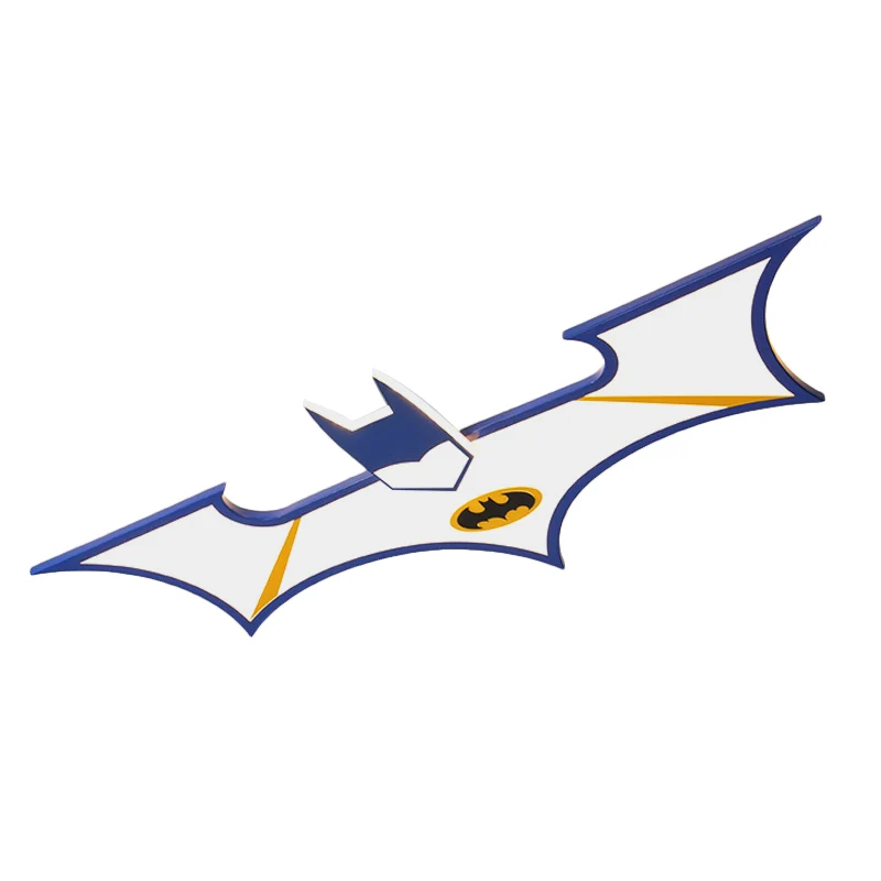 Luminaire encastré Batman noir/bleu pour enfants, lampe LED en acrylique pour chambre de garçons Clearhalo