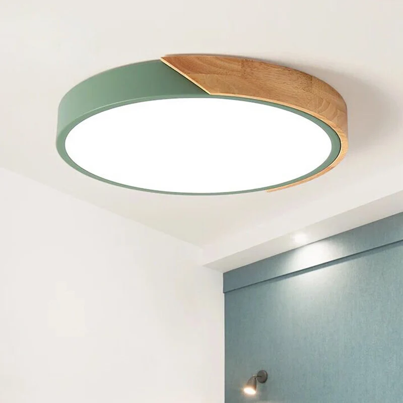 Luminaires encastrés ronds plafonniers acryliques contemporains pour chambre à coucher Clearhalo