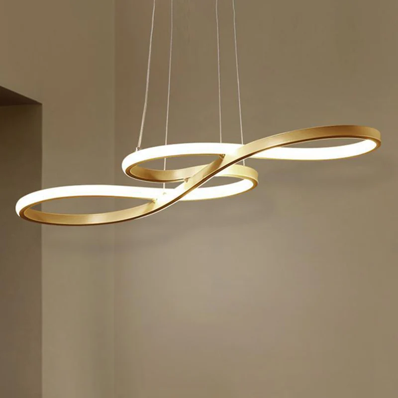 Lustre contemporain à Suspension en métal, Note de musique, luminaire décoratif d'intérieur, idéal pour un Restaurant Clea...