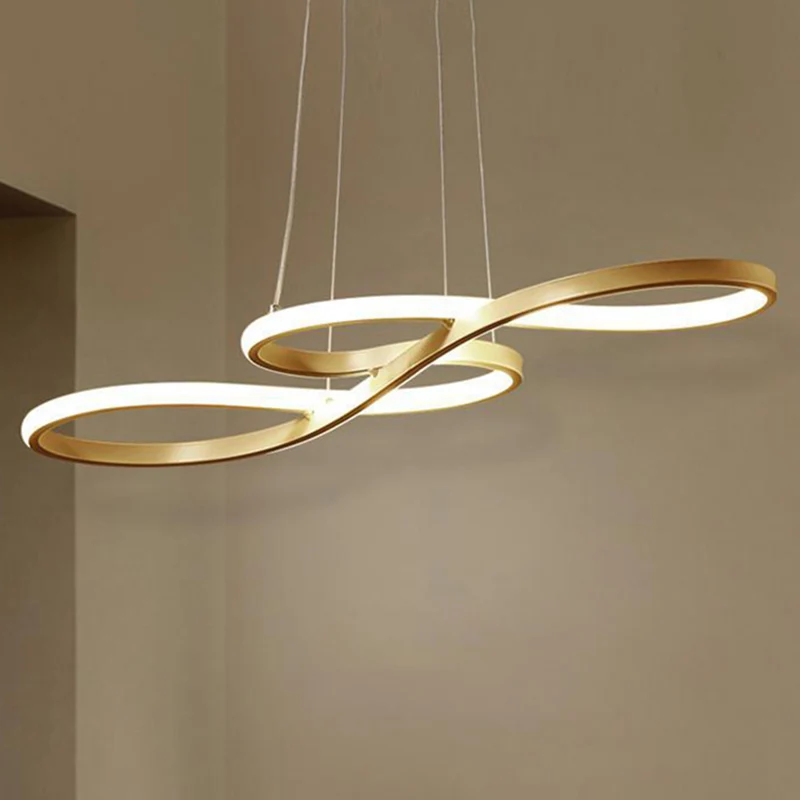 Lustre contemporain à Suspension en métal, Note de musique, luminaire décoratif d'intérieur, idéal pour un Restaurant Clea...