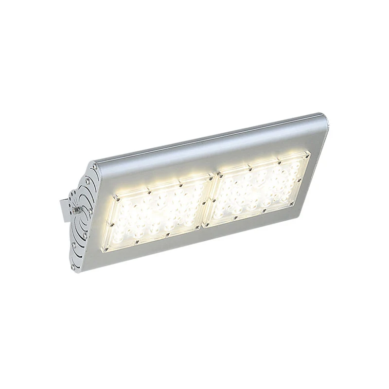 Panneau LED spot applique murale simplicité aluminium cour applique murale éclairage en argent Clearhalo