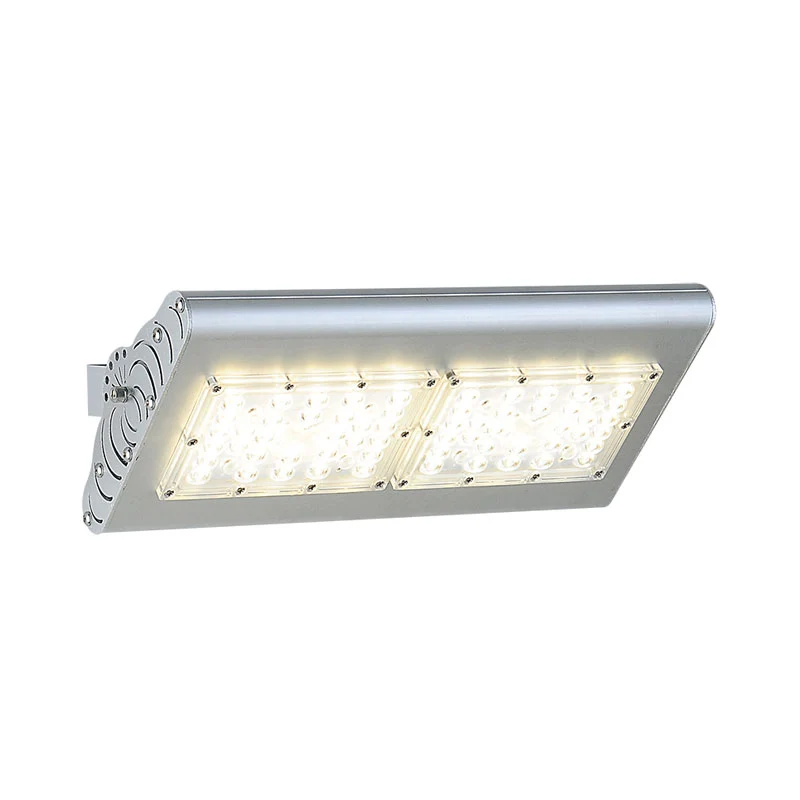 Panneau LED spot applique murale simplicité aluminium cour applique murale éclairage en argent Clearhalo