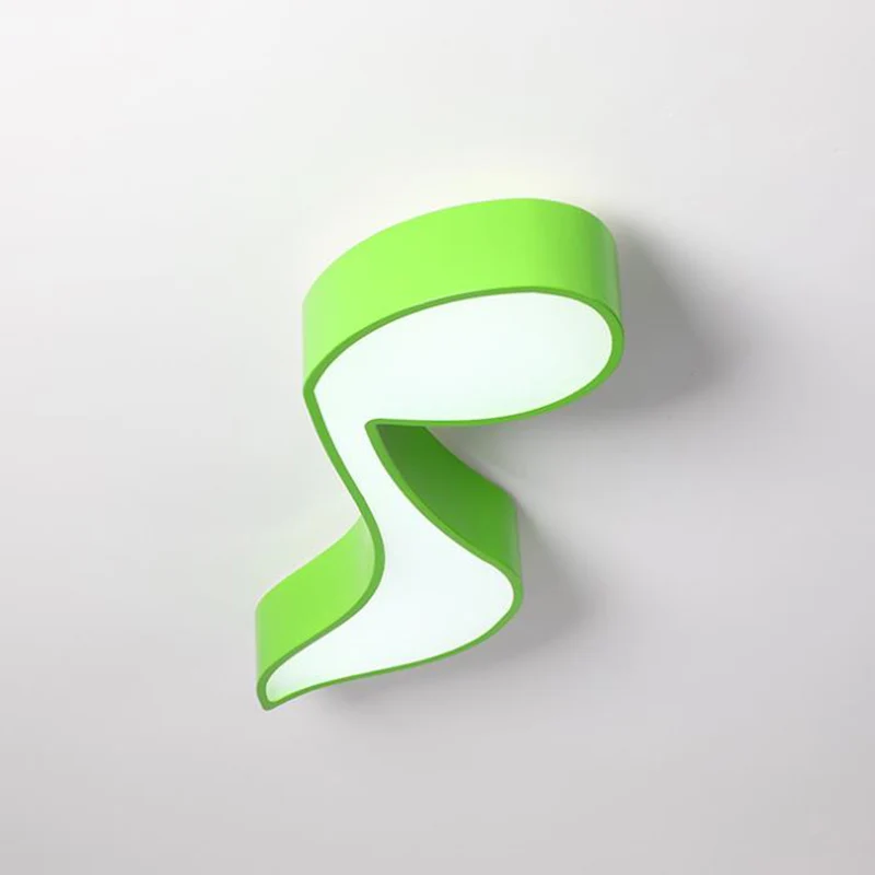 Plafonnier encastré à LED en forme de note musicale en acrylique pour enfants pour la maternelle Clearhalo