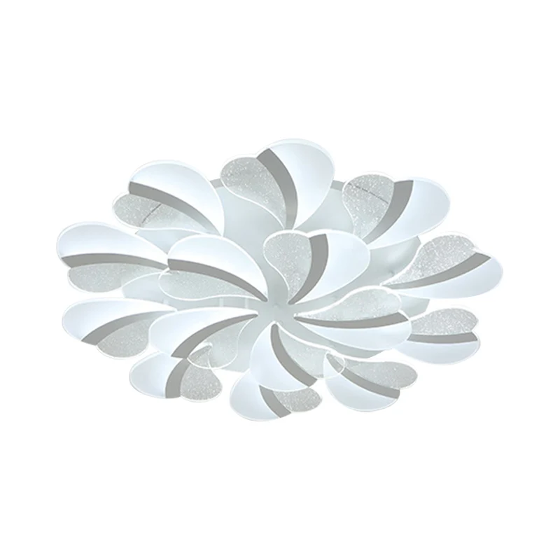 Plafonnier LED en forme de cœur en acrylique moderne, 5/9/15 lumières, Semi-encastré, lumière blanche chaude/blanche, pour...