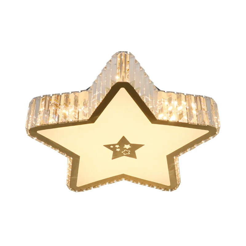 Plafonnier LED en forme d'étoile, design moderne, luminaire décoratif d'intérieur, luminaire décoratif de plafond, idéal p...