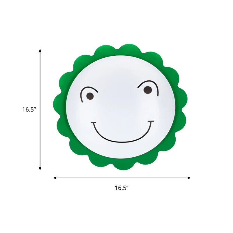 Plafonnier moderne souriant en acrylique, luminaire décoratif de plafond, idéal pour la chambre de bébé de la maternelle C...