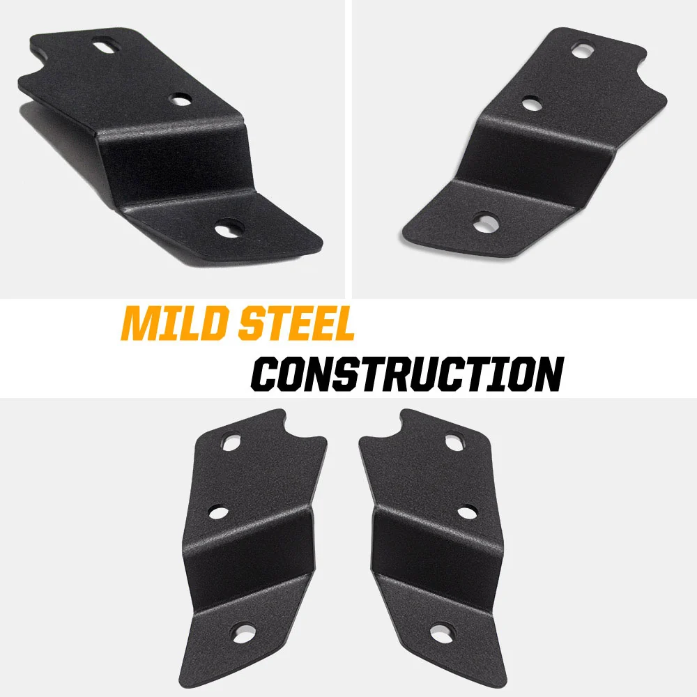 Supports de montage de charnière de capot à lampe unique Ford Bronco 2021-2024 (2 pièces/ensemble) CO LIGHT