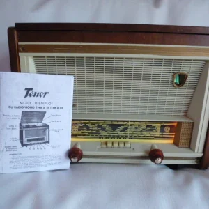 Combiné radiophono à lampes Ténor T48A "FM et bluetooth"