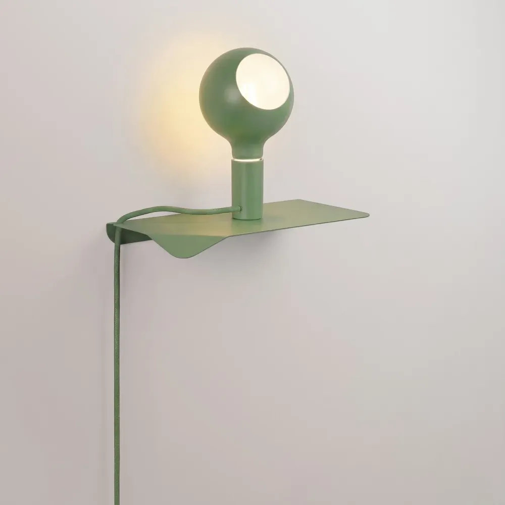 Combo Camo - Lampe avec étagère - Vert