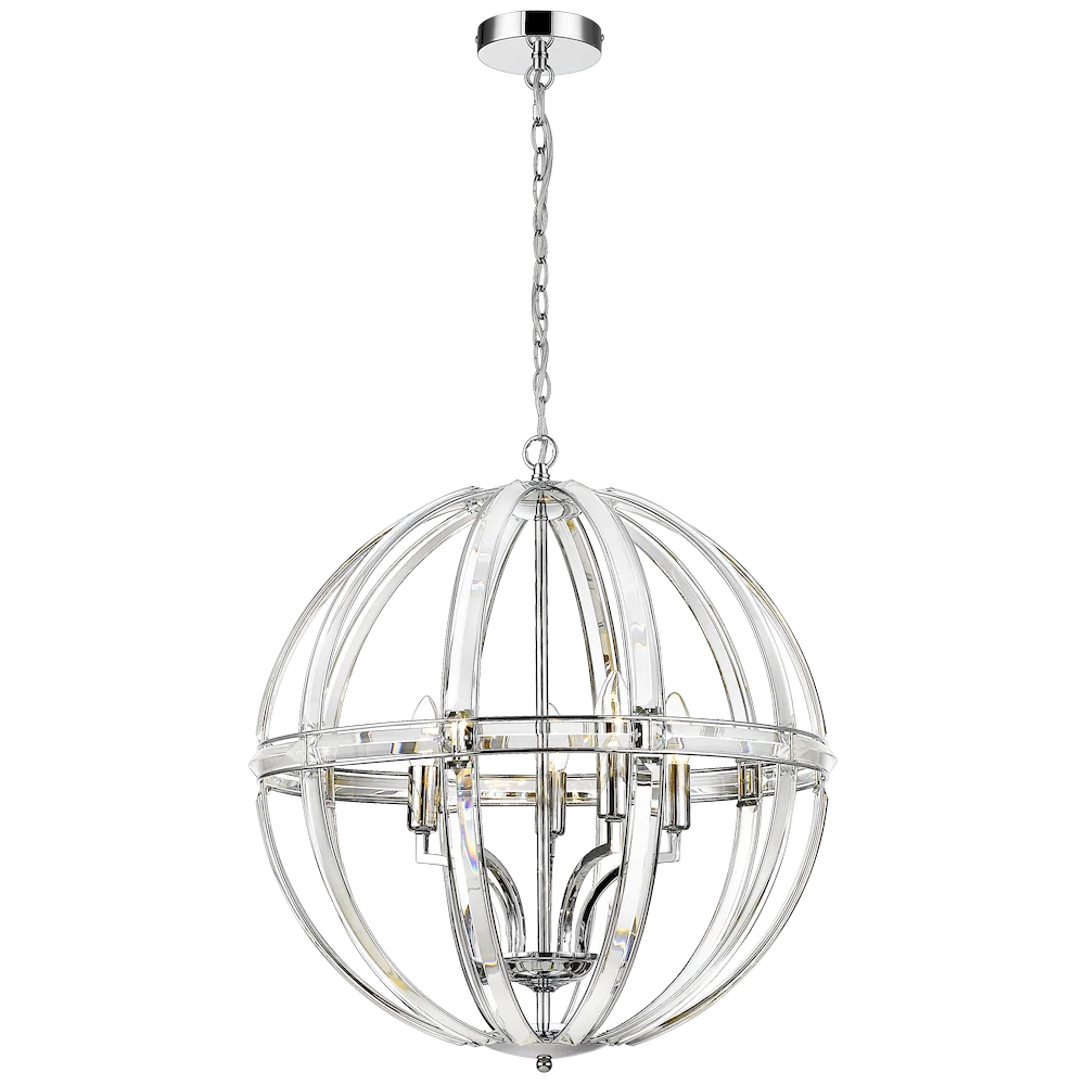 Lustre CosmoLight Orlando 5L chromé E14