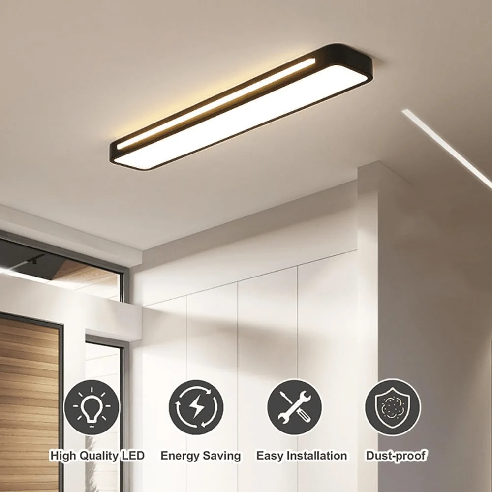 NORDICLINE – Plafonnier LED minimaliste au style nordique Cozey Maison