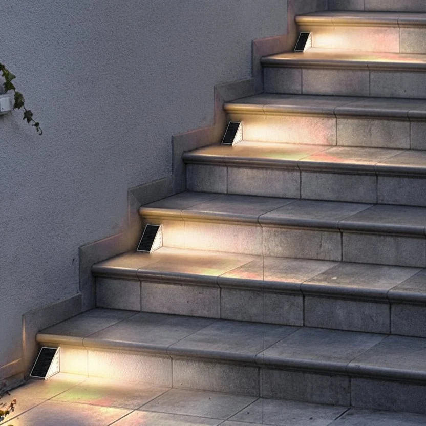 SUNSTEP – Lampes solaires pour escaliers pour des chemins sûrs la nuit Cozey Maison