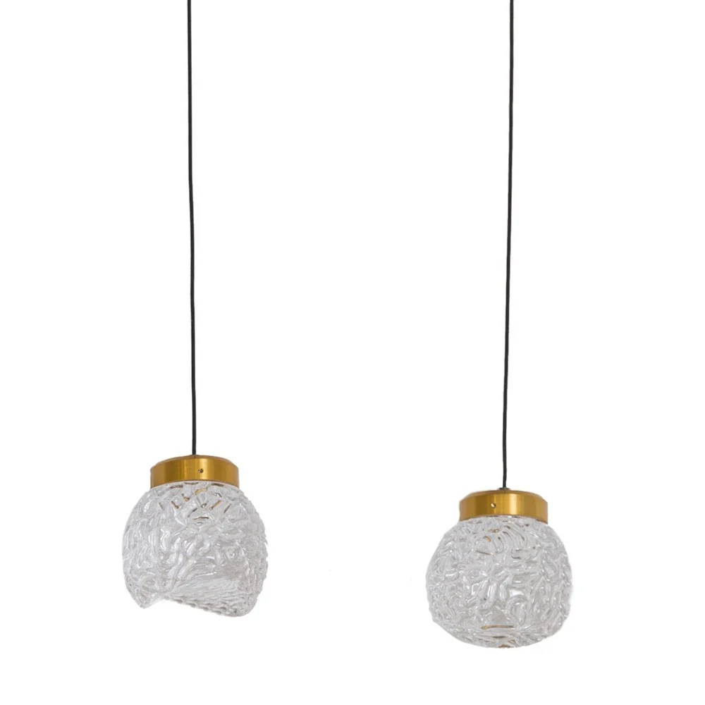 Suspension linéaire CristalRecord Fany LED 25W