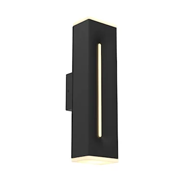 ECLAIRAGE DALS LWJ16-CC-BK APPLIQUE MURALE 17PO 20W5CCT 120V NOIR DALS Lighting