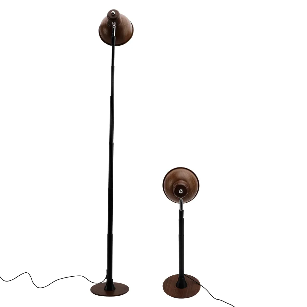 Dimmable pour salon/bureau-sol LED réglable noir & Lampe de table 3 couleurs