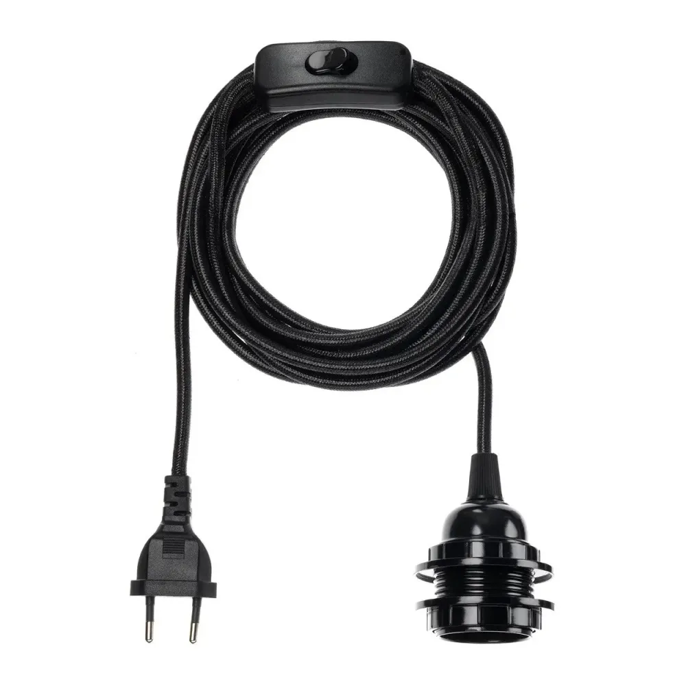 Douille de Lampe - Noir