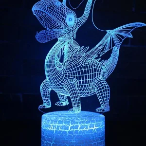 Lampe Dragon Décoratif (3D) Dragon Naga
