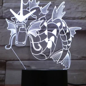Lampe Dragon Léviator (3D) Dragon Naga