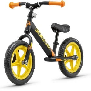 Draisienne / deux-roues S'COOL | lampe de course pedeX | noir jaune
