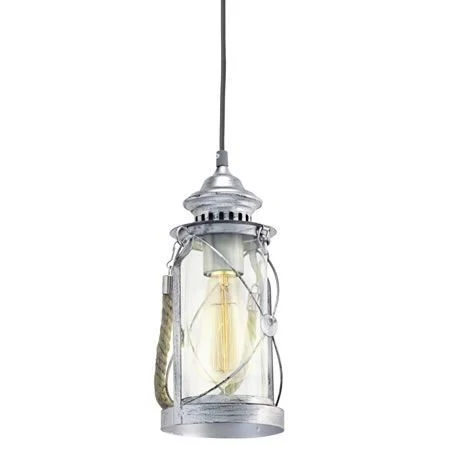 EGLO BRADFORD 49214 Light Vintage Pendant Lamp