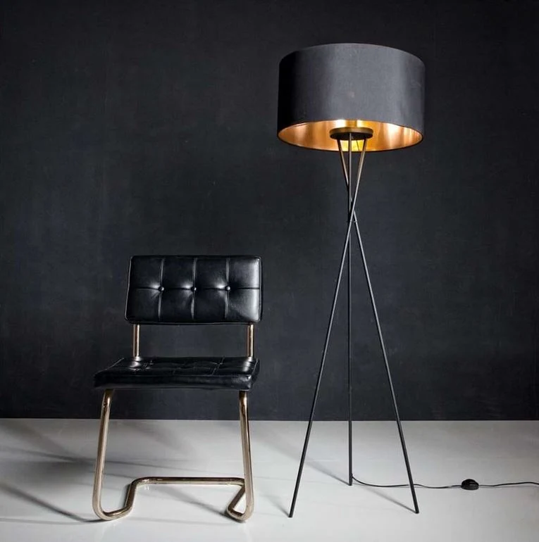 Eglo Fondachelli Lampadaire Noir 95541