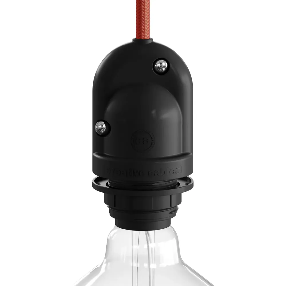 Eiva-1 - Douille d’extérieur E27 protection IP65 pour système Modulair - Noir