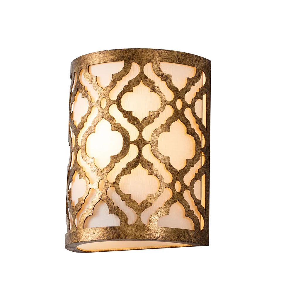 Applique murale Elstead Lighting (GN-ARABELLA1) Arabella en acier doux E27