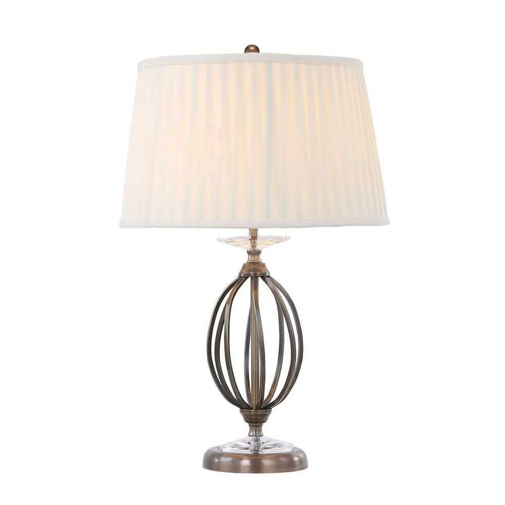 Lampe de table Elstead Lighting (AG-TL-AGED-BRASS) Acier égéen E27