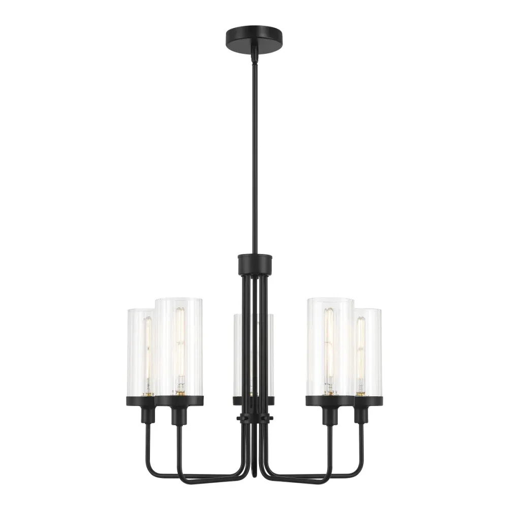 Empire Lighting - Luminaire suspendu Métier à 5 lumières
