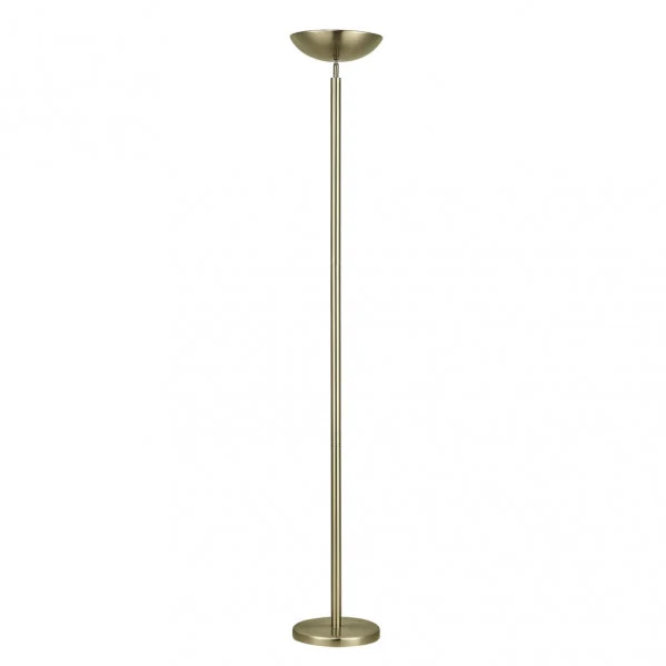 Fabrilamp lampadaire Luyten cuir E27