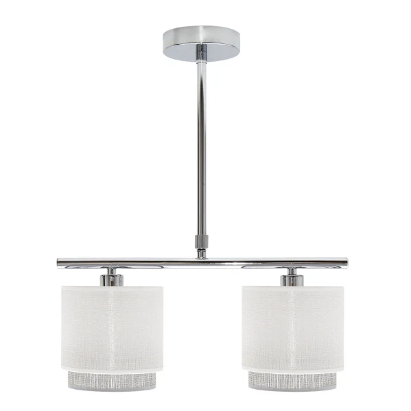 Fabrilamp plafonnier Kenya blanc E14